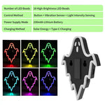 Solar Powered LED Car Neon Light