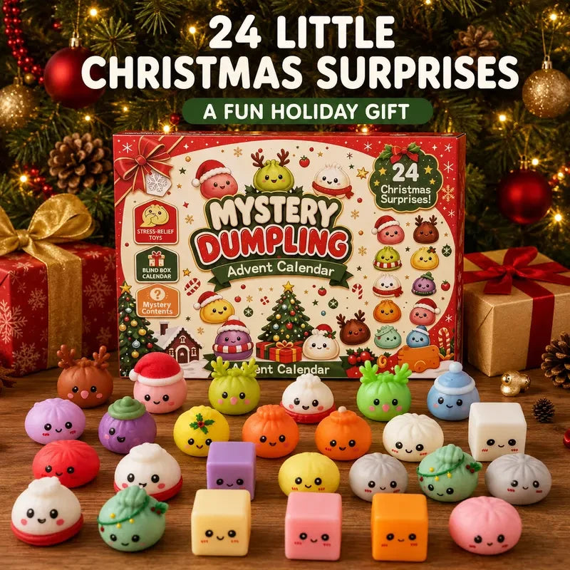Christmas Advent Calendar Squishy Collectibles